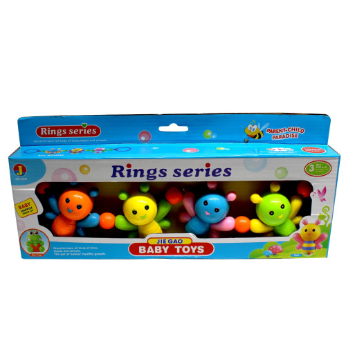 Погремушка Baby Toys для малышей Пчелки 6335+