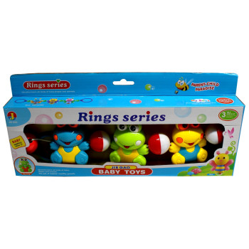 Погремушка Baby Toys для малышей Жабки 6335+