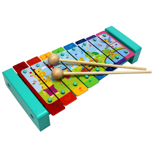 Ксилофон Wooden Toy, музыкальная игрушка SX37695