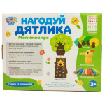 Игра магнитная Limo Toy Накорми Дятлика, карточки времен года, 8 червячков HW0015