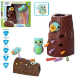 Игра магнитная LimoToy Накорми совеня, 8 червячков, 1 птичка VB0017