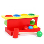 Стучалка Tree Toys деревянная игрушка с шариками и молоточком TN0026