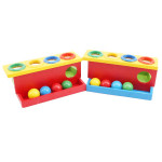 Стучалка Tree Toys деревянная игрушка с шариками и молоточком TN0026