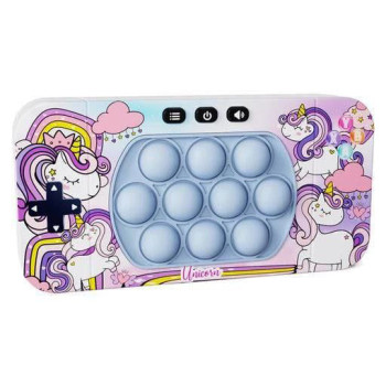 Pop it силиконовый электронный "Unicorn", Мини-игровая консоль, игрушка поп ит, игра антистресс, KI006