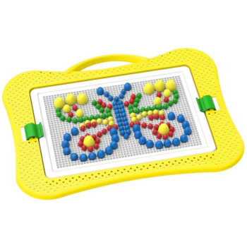 Дитяча мозаїка Technok Toys, 300 деталей, фішки 18 мм, 13 мм, 9 мм LY7