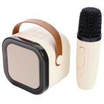 Дитяче караоке з мікрофоном Лабубу, караоке для дітей, bluetooth, type-c, TF-картка, зміна голосу, регуляція гучності К12
