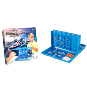 Гра настільна Danko Toys "Морський бій", стратегічна гра, класична настільна гра (SG01)