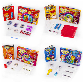Настольная игра Набор для проведения опытов от Danko toys, детские опыты, развивающая игра, от 10 лет DR02-01