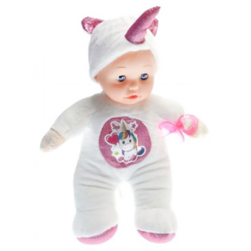 Пупс Baby Sunki мягкотелый Единорог, звук ER023 Пупс Baby Sunki мягкотелый Единорог, звук ER023