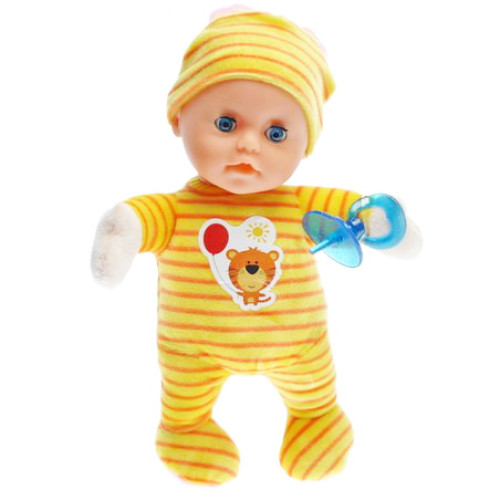 Пупс Baby Sunki мягкотелый Тигр, звук ER023 Пупс Baby Sunki мягкотелый Тигр, звук ER023