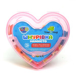Шнуровка "Сердце розовое" Limo Toy, деревянная игра, игра шнурок с бусинами, развивающая игра (0344) Шнуровка "Сердце розовое" Limo Toy, деревянная игра, игра шнурок с бусинами, развивающая игра (0344)