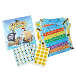 Гра настільна Danko Toys "Морський бій", стратегічна гра, гра в піратів (AD03)