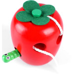 Шнурівка Star Toys Яблуко дерев'яна гра MD0494