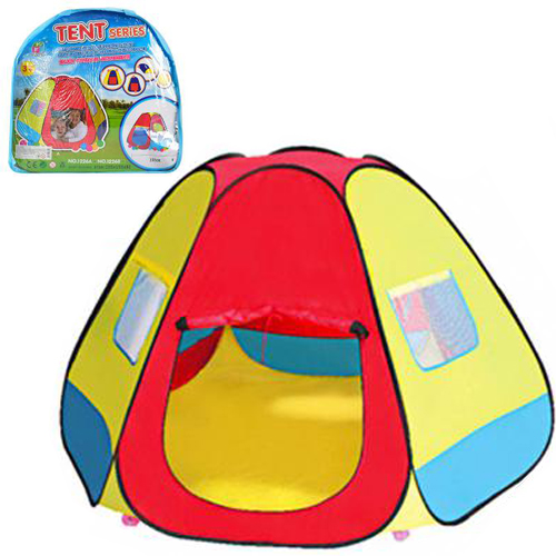 Палатка детская игровая каркасная в сумке-чехле 155 х 92 х 155 см LS0693