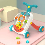 Каталка-ходунки Huanger с игровой панелью, детские ходунки, ходунки для детей, звуковые ходунки (SA0820)