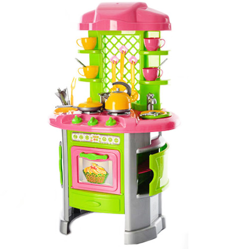 Игрушечная кухня Technok Toys с посудой для детей, игровая кухня, кухня для детей, детская кухня (JY0915)