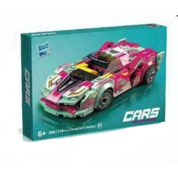 Конструктор “Cars Building Blocks” Перегоновий автомобіль, 300 деталей, наліпки VR096H