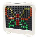 Оптична мозаїка з підсвічуванням Lite-Brite, 129 деталей, картинки шаблони, мозаїка, що світиться GF10-11 Оптична мозаїка з підсвічуванням Lite-Brite, 129 деталей, картинки шаблони, мозаїка, що світиться GF10-11