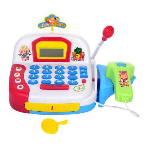 Игрушечный Кассовый аппарат, микрофон, звук SD1018A
