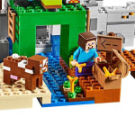 Конструктор My World Майнкрафт Шахта крипера на 834 мелких деталей 1035