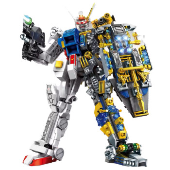 Конструктор Робот Mecha Deformation, 688 мелкая деталь, боевой игровой робот, робот трансформер XO11032