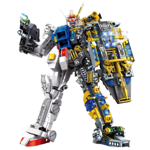 Конструктор Робот Mecha Deformation, 688 дрібна деталь, бойовий ігровий робот, робот трансформер XO11032