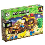 Конструктор Bela My World Майнкрафт Карета на 199 мелких деталей 11134 