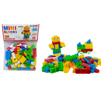Детский Конструктор "Mini Blocks", набор конструктора 105 деталей, игрушечный конструктор в пакете (LH116-2)