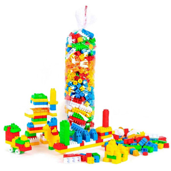 Детский Конструктор "Mini Blocks", набор конструктора 440 деталей, игрушечный конструктор в пакете (NC116-6)