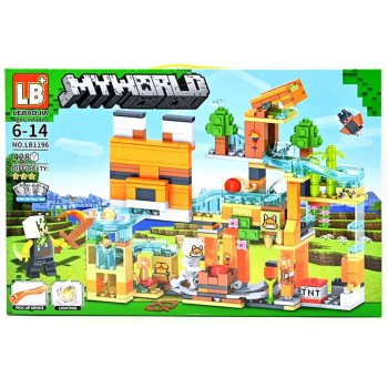 Конструктор My World Майнкрафт, конструктор на 428 деталей, конструктор для дітей BT1196