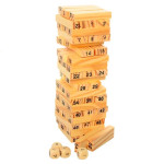 Настольная игра "Башня" Tree Toys, 48 блоков, настольная игра для всей семьи, деревянная игра OG1210 Настольная игра "Башня" Tree Toys, 48 блоков, настольная игра для всей семьи, деревянная игра OG1210