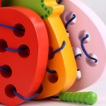 Шнурівка Tree Toys Яблочко дерев'яна гра MD1228