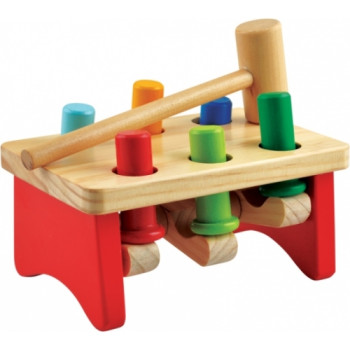Стучалка Viga Toys Гвоздики-перевертыши деревянная игра VN59719