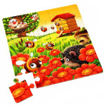 Пазлы Puzzlika 3в1 "Любимые животные", пазл 3в1, детские пазлы, пазлы для детей, пазл с животными (FD12985)