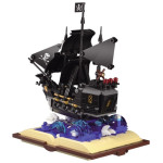 Конструктор Magic ship Пиратский корабль "Черная Жемчужина", 919 мелких деталей, конструктор для детей от 12 лет и старше KH13019