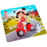 Пазлы Puzzlika 3 в 1 Счастливые истории, картон 13081 Пазлы Puzzlika 3 в 1 Счастливые истории, картон 13081