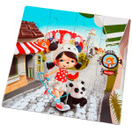 Пазлы Puzzlika 3 в 1 Счастливые истории, картон 13081 Пазлы Puzzlika 3 в 1 Счастливые истории, картон 13081