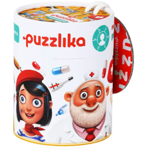 Пазлы Puzzlika Профессии, картон 13517+
