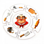 Пазли Puzzlika Професії, картон 13524