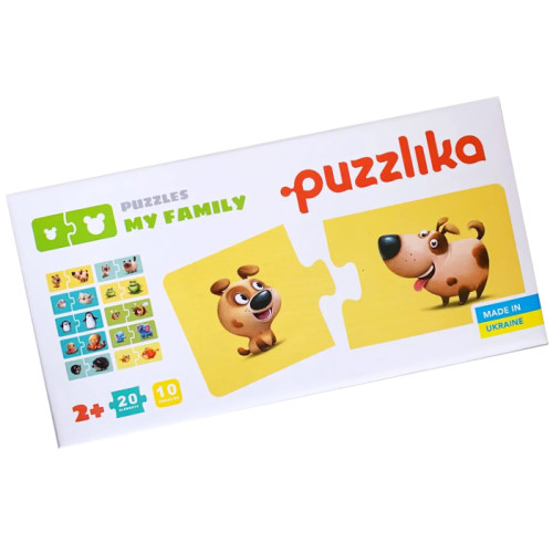 Пазлы Puzzlika "Моя семья" 20 элементов, картонные пазлы, детские пазлы, развивающие пазлы, семья (DN13531) Пазлы Puzzlika "Моя семья" 20 элементов, картонные пазлы, детские пазлы, развивающие пазлы, семья (DN13531)