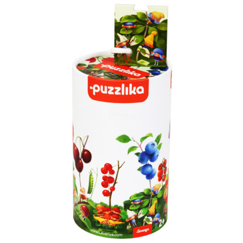 Пазл Puzzlika Гномы и Ягоды 20 элементов, картон 13548 Пазл Puzzlika Гномы и Ягоды 20 элементов, картон 13548