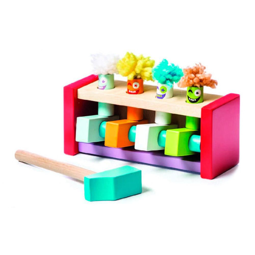 Стучалка Cubika Клоуны-прыгуны деревянная игра VN13746 