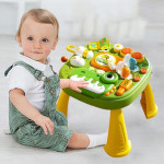 Интерактивный столик "Игрозаврик", "WToys", украинский язык, подсветка, 10 скороговорок, 10 сказок, 10 песен, барабаны, пианино, подвижные элементы, пискавка, ноты, звуки, игры, GT17464 Интерактивный столик "Игрозаврик", "WToys", украинский язык, подсветка, 10 скороговорок, 10 сказок, 10 песен, барабаны, пианино, подвижные элементы, пискавка, ноты, звуки, игры, GT17464