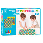 Настільна гра Tree Toys 2в1 Ігротека Лудо Змійки та Драбинки GP1795 Настільна гра Tree Toys 2в1 Ігротека Лудо Змійки та Драбинки GP1795