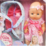 Пупс функциональный Yale Baby с сумкой-переноской и аксессуарами FD1811 I