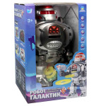 Іграшка Робот "Галактик" на радіокеруванні  "WToys", озвучування українською мовою, світло, пісні, вікторина, стріляє дисками, історії, від батарейок, в коробці, RT18122