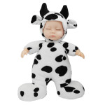 Пупс Baby Sunki Коровка мягкотелый спящий, звук ER1824 Пупс Baby Sunki Коровка мягкотелый спящий, звук ER1824