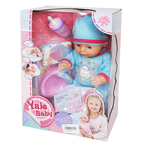Функциональный пупс Yale Baby с музыкальным горшком FD190019 А Функциональный пупс Yale Baby с музыкальным горшком FD190019 А