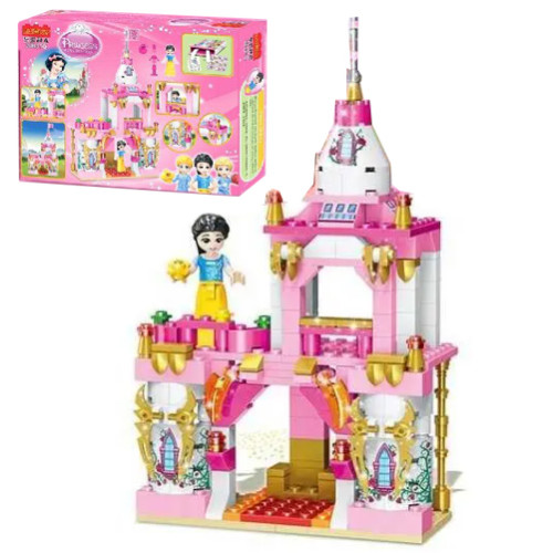Конструктор Lucky Princess Замок, конструктор для девочки, конструктор замок, конструктор принцесса (MN20037)