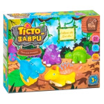 Тісто для ліплення Fun Game Тісто-заври, 8 кольорів тіста, 4 формочки - динозавра KH20308 Тісто для ліплення Fun Game Тісто-заври, 8 кольорів тіста, 4 формочки - динозавра KH20308